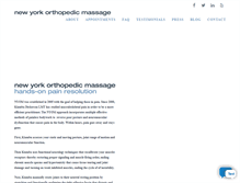 Tablet Screenshot of newyorkorthopedicmassage.com